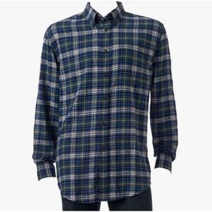 NWT Men's Croft & Barrow Plaid Flannel Casual 
Button-Down Shirt Size S